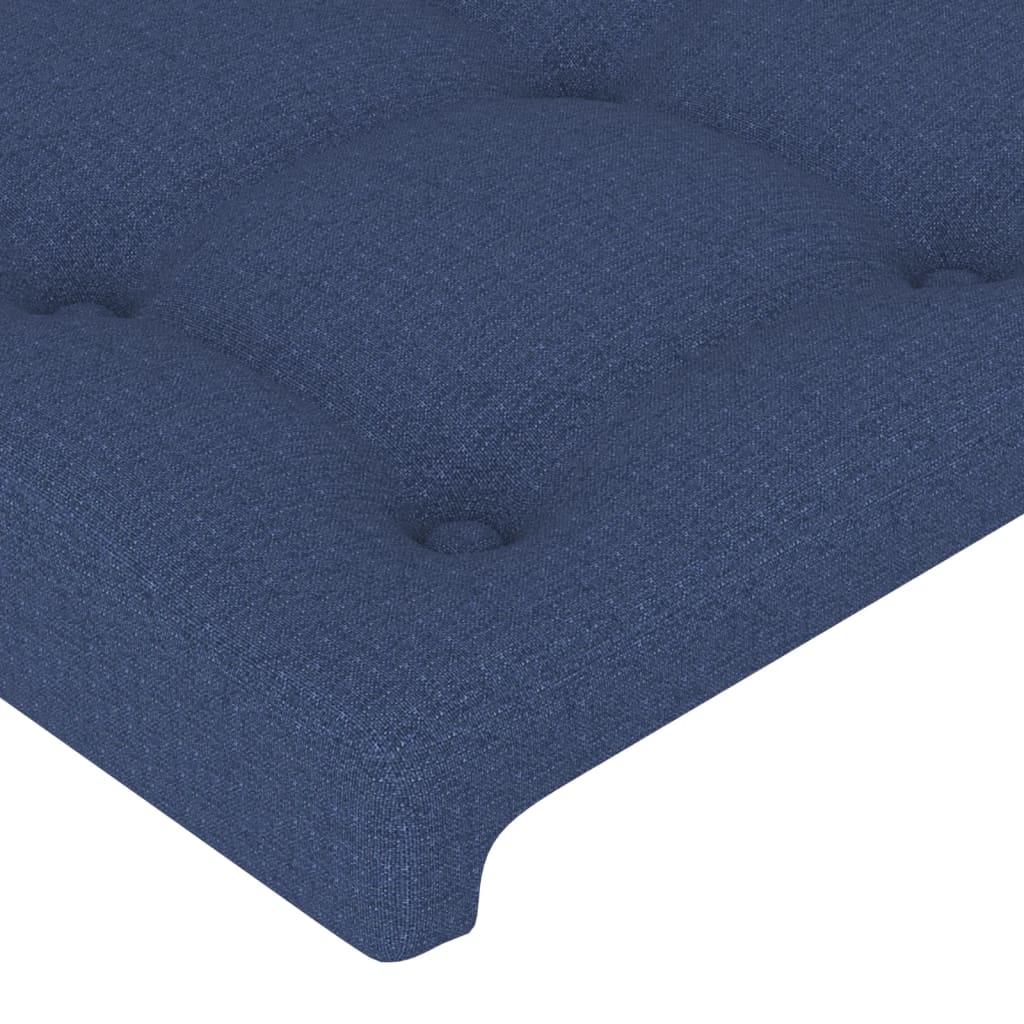 LED uzglavlje plavo 83x16x78/88 cm od tkanine