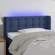 LED uzglavlje plavo 83x16x78/88 cm od tkanine