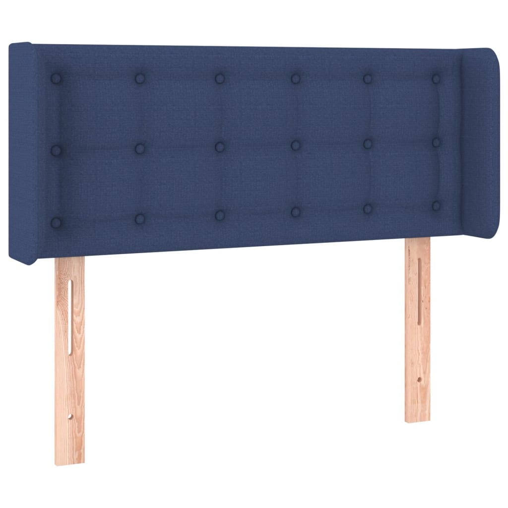 LED uzglavlje plavo 103x16x78/88 cm od tkanine