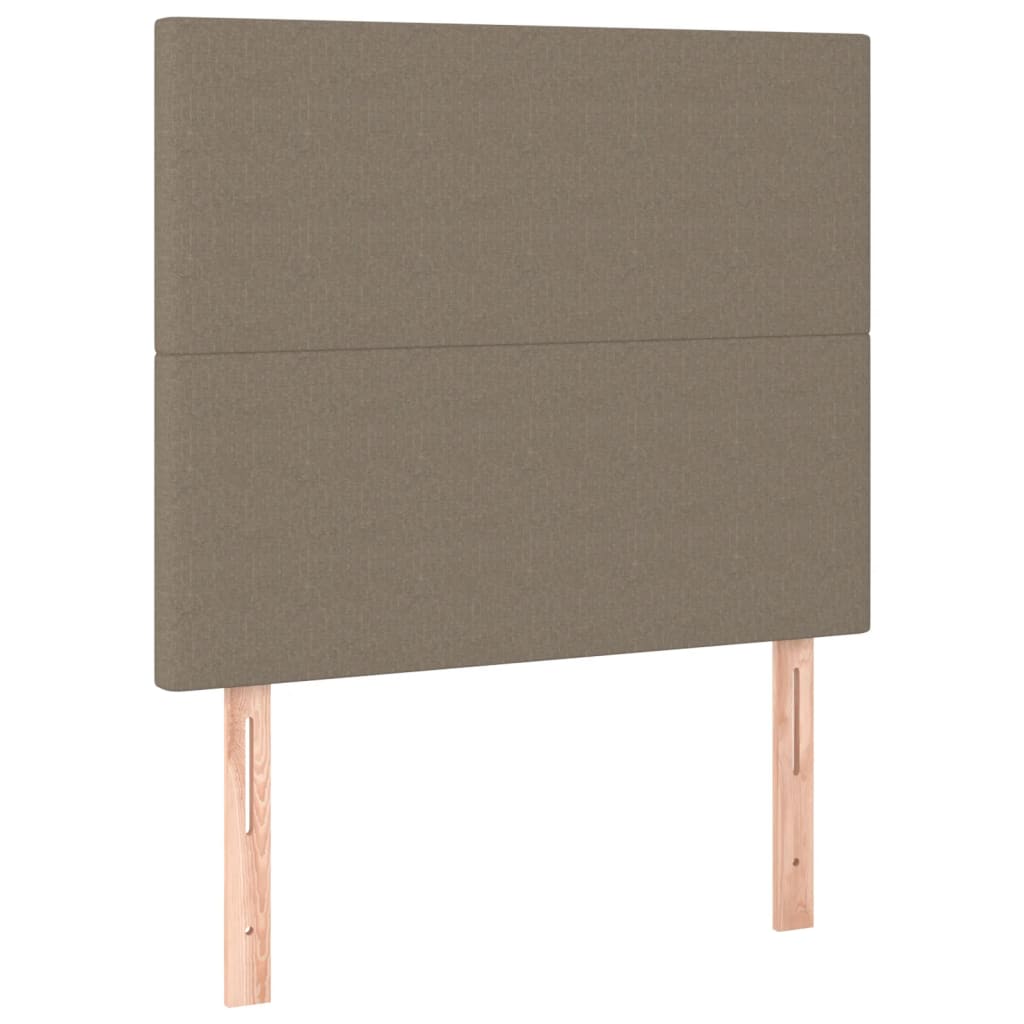 Okvir za krevet bez madraca smeđesivi 80x200cm od tkanine