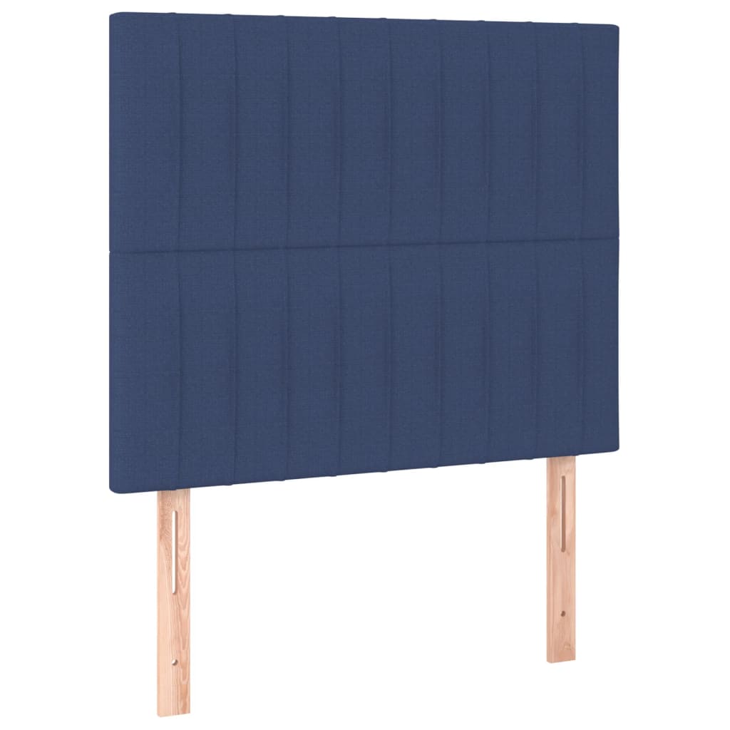 Okvir za krevet bez madraca plava 80x200cm od tkanine