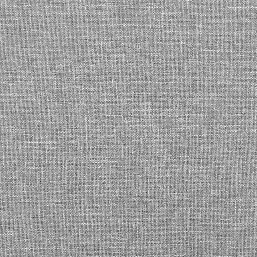 Okvir kreveta bez madraca svjetlosivi 90x200 cm od tkanine