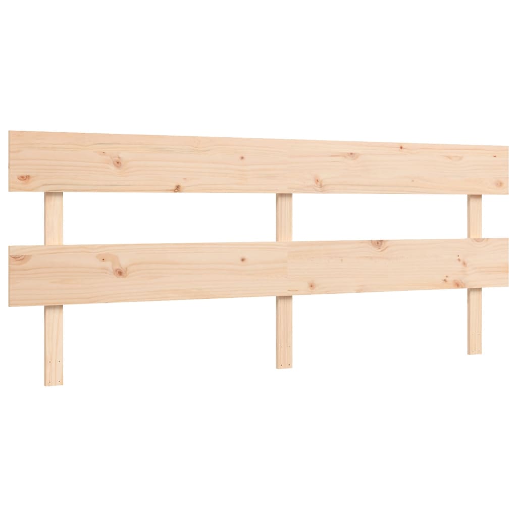 Krevet za starije s uzglavljem 200x200 cm od masivnog drva