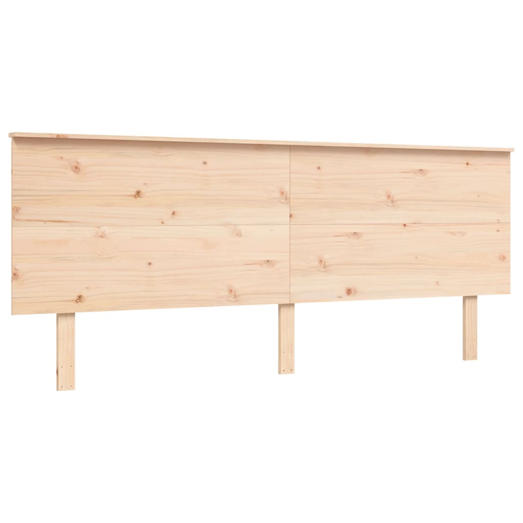 Krevet za starije s uzglavljem 200x200 cm od masivnog drva