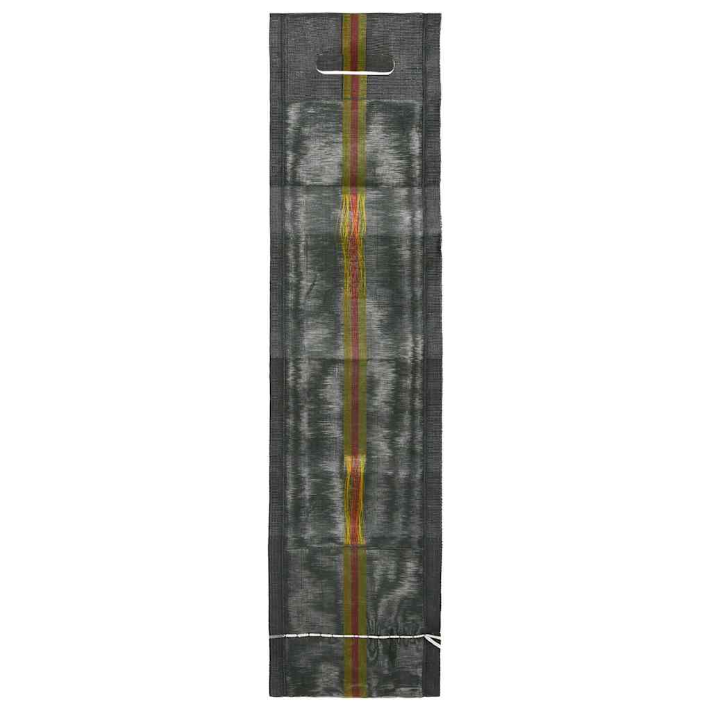 Vreće za pijesak 25 kom tamnozelene 103 x 25 cm HDPE