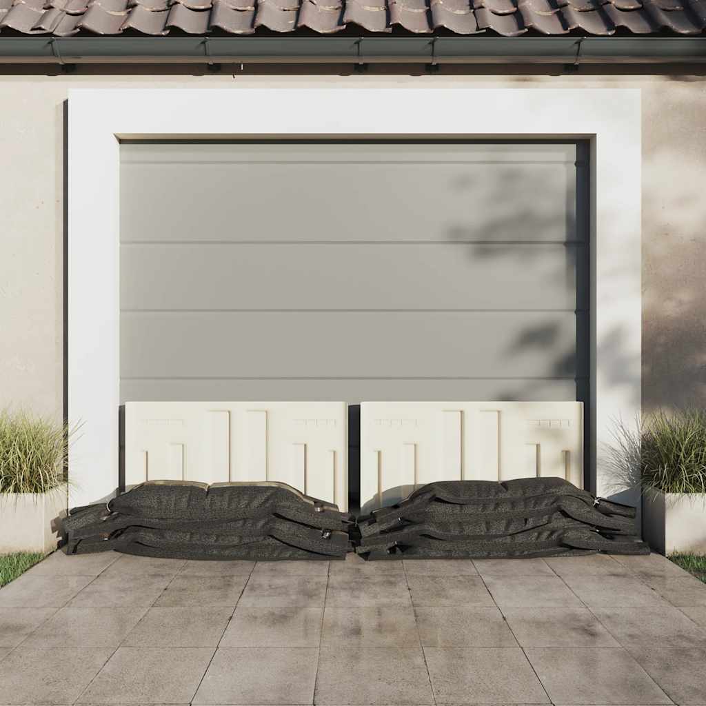 Vreće za pijesak 25 kom tamnozelene 103 x 25 cm HDPE