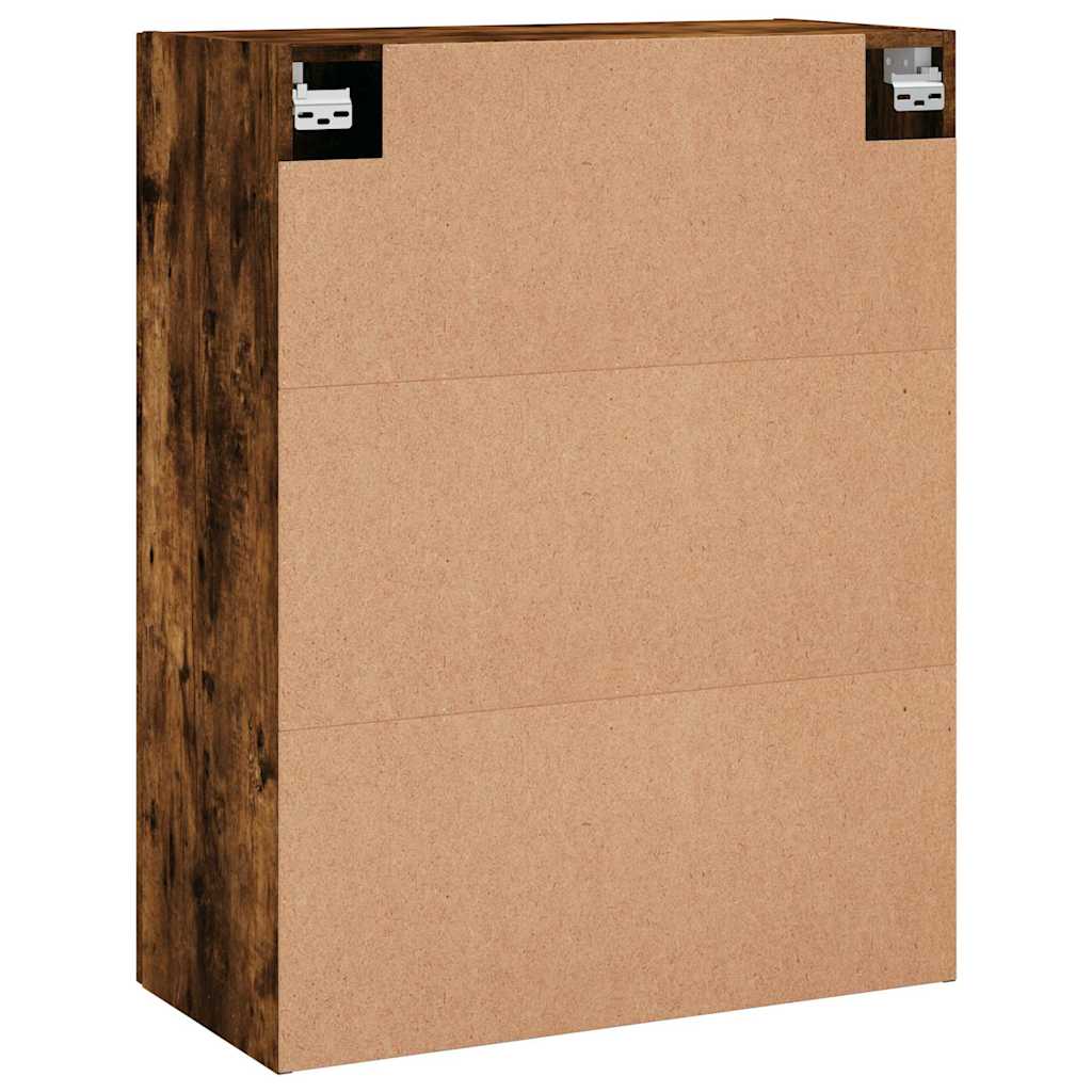 Zidni ormarići 2 kom boja dimljenog hrasta 69,5 x 34 x 90 cm