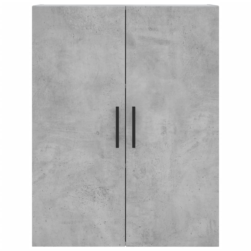 Zidni ormarići 2 kom siva boja betona 69,5 x 34 x 90 cm