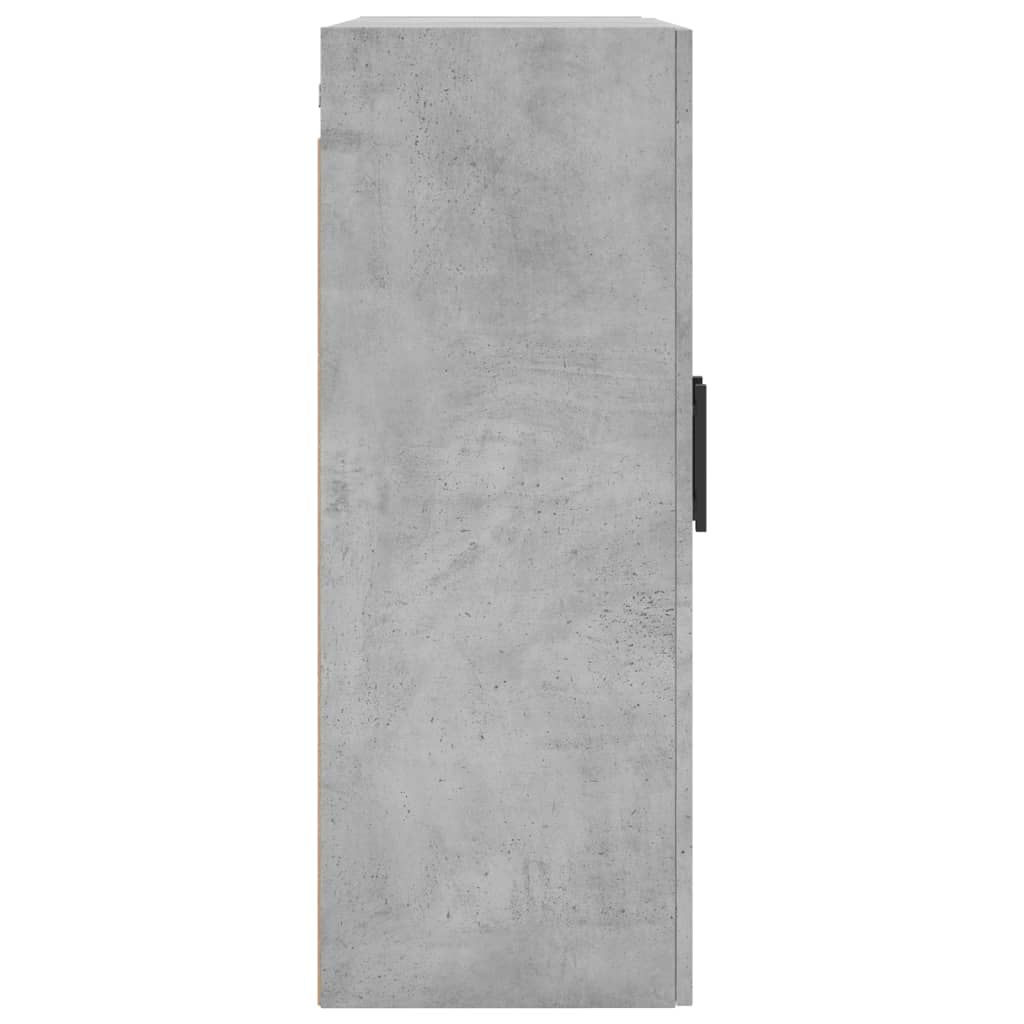 Zidni ormarići 2 kom siva boja betona 69,5 x 34 x 90 cm