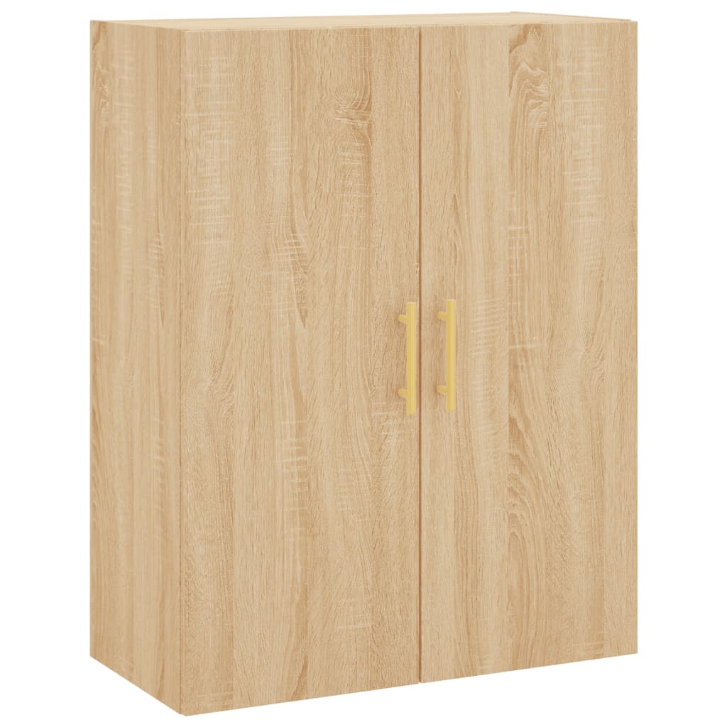 Visoka komoda hrasta sonome 69,5x34x180cm od konstruiranog drva