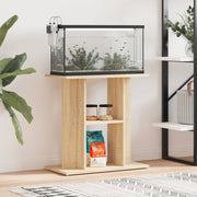 Stalak za akvarij boja hrasta 60 x 30 x 60 cm konstruirano drvo