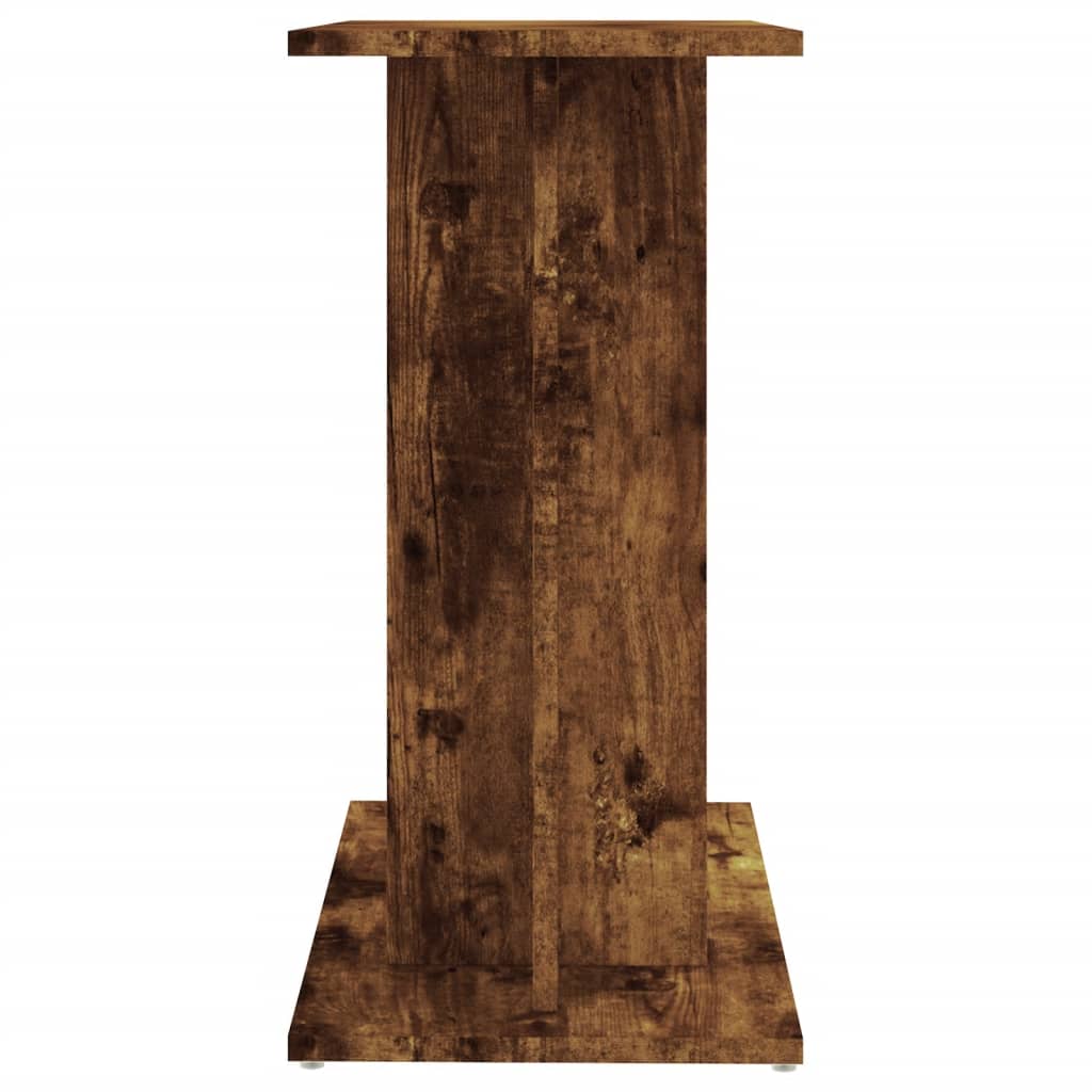 Stalak za akvarij dimljeni hrast 60x30x60 cm Konstruirano drvo
