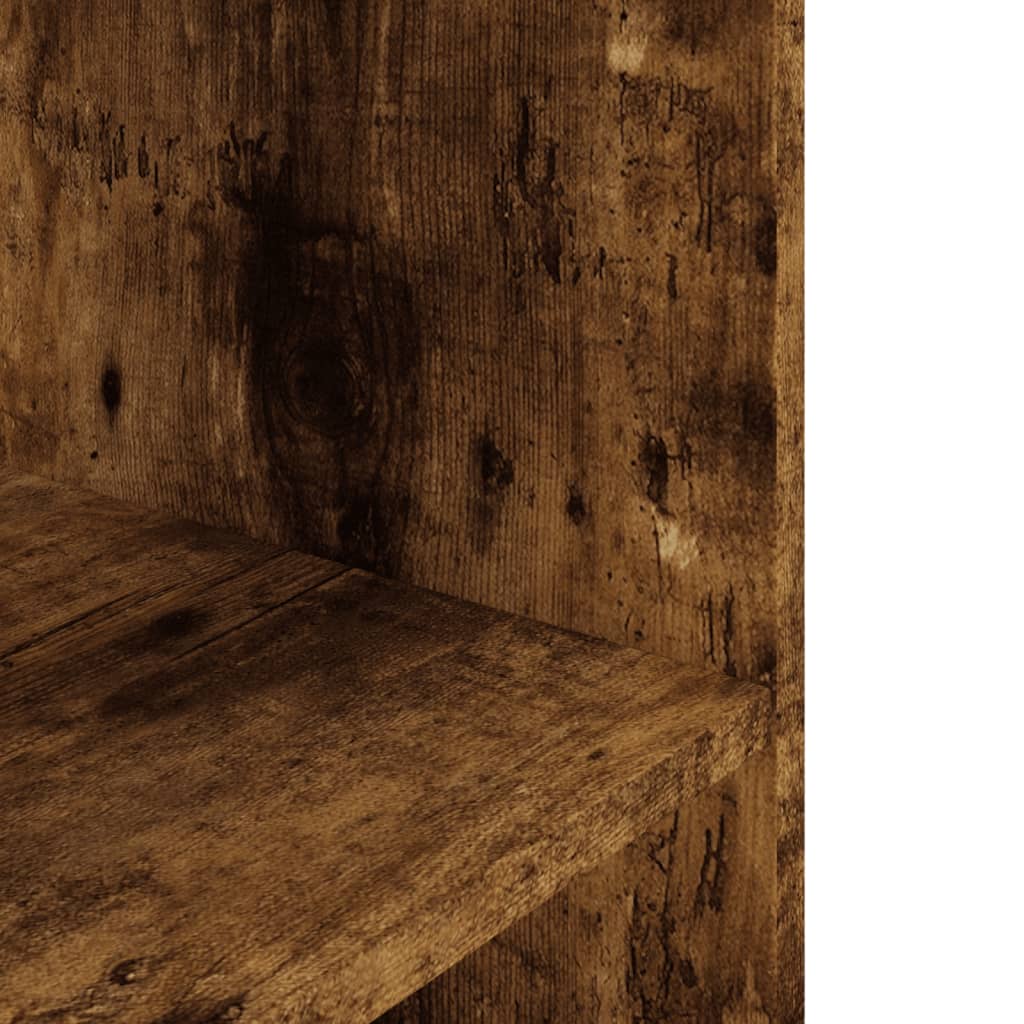 Stalak za akvarij dimljeni hrast 60x30x60 cm Konstruirano drvo