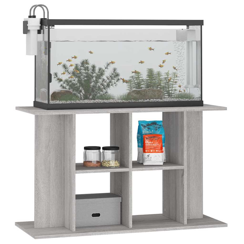 Stalak za akvarij boja hrasta 100x40x60 cm konstruirano drvo
