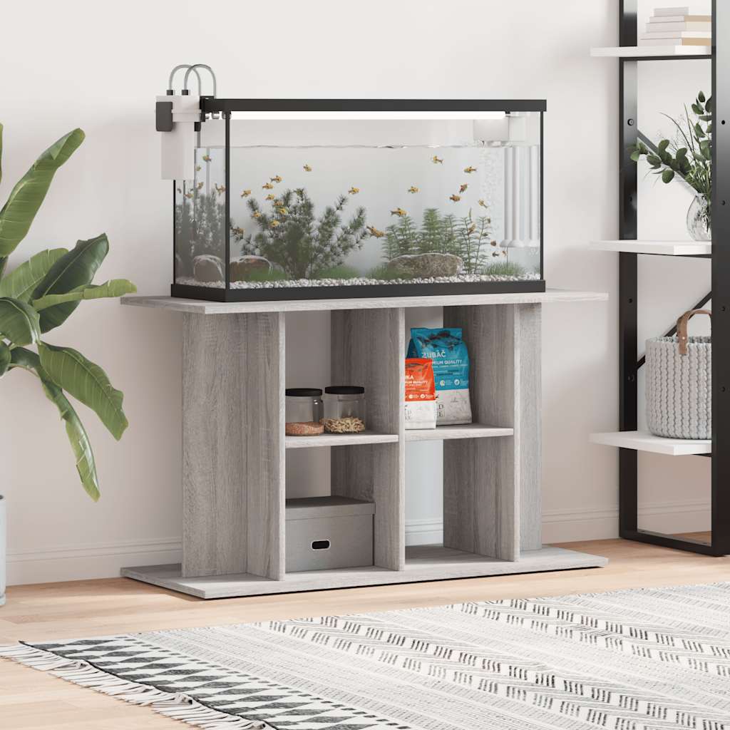 Stalak za akvarij boja hrasta 100x40x60 cm konstruirano drvo