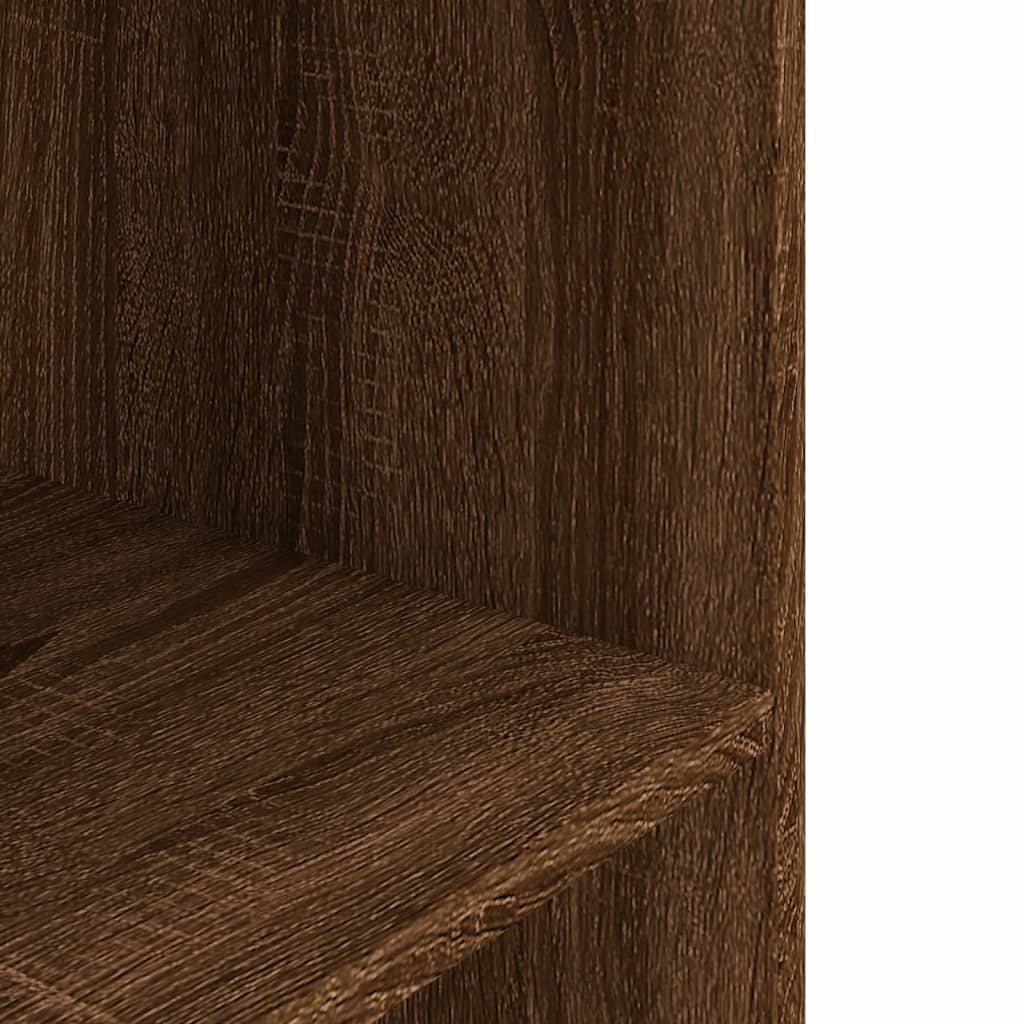 Stalak za akvarij boja hrasta 100x40x60 cm konstruirano drvo
