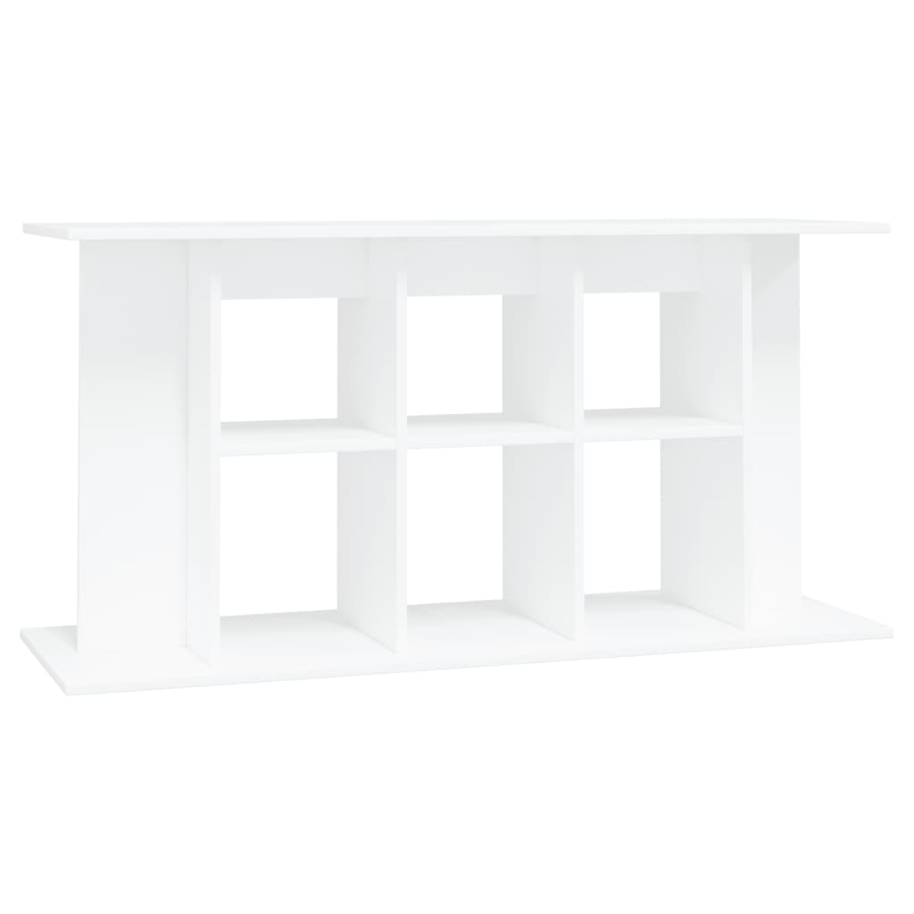 Stalak za akvarij bijeli 120 x 40 x 60 cm od konstruiranog drva
