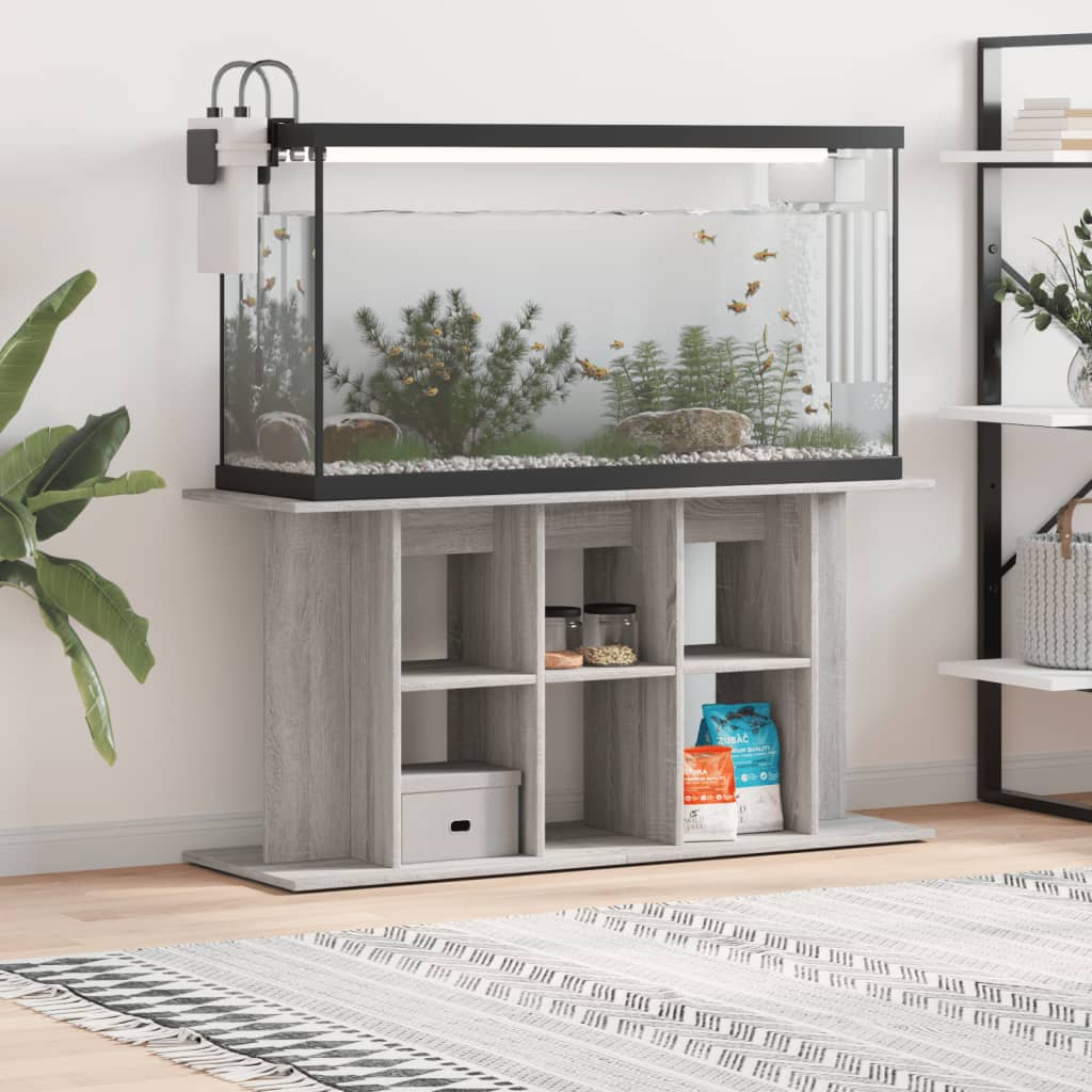 Stalak za akvarij boja hrasta 120x40x60 cm konstruirano drvo
