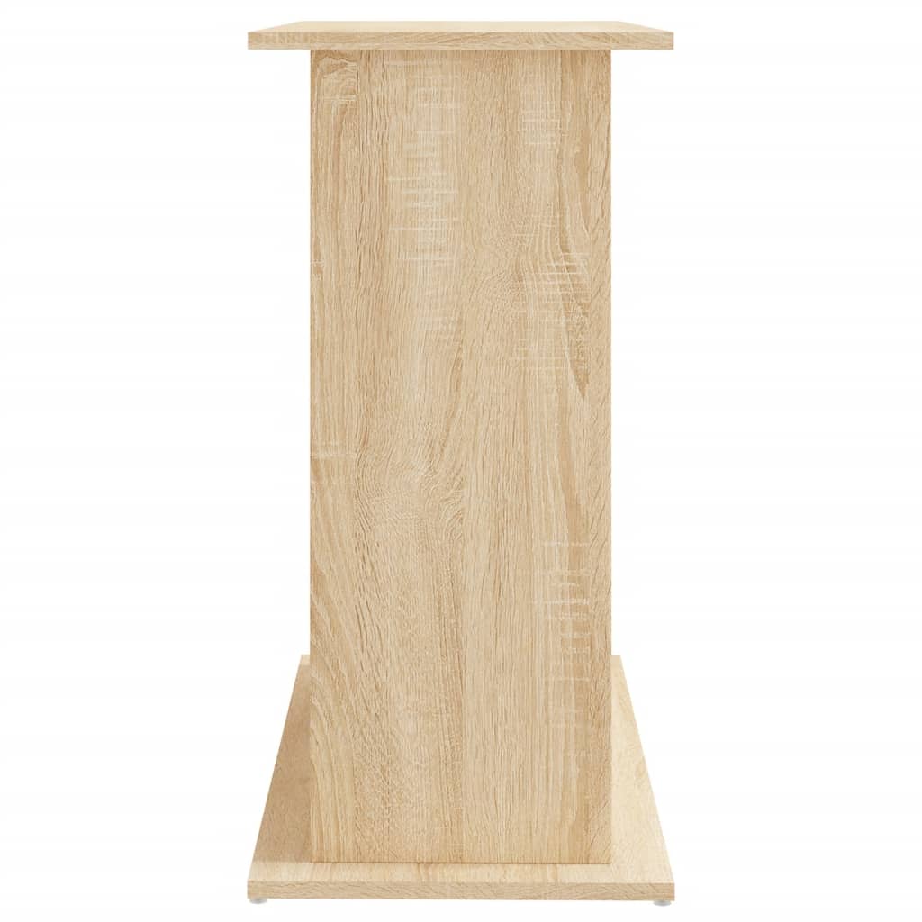 Stalak za akvarij Sonoma hrast 81x36x73 cm Konstruirano drvo
