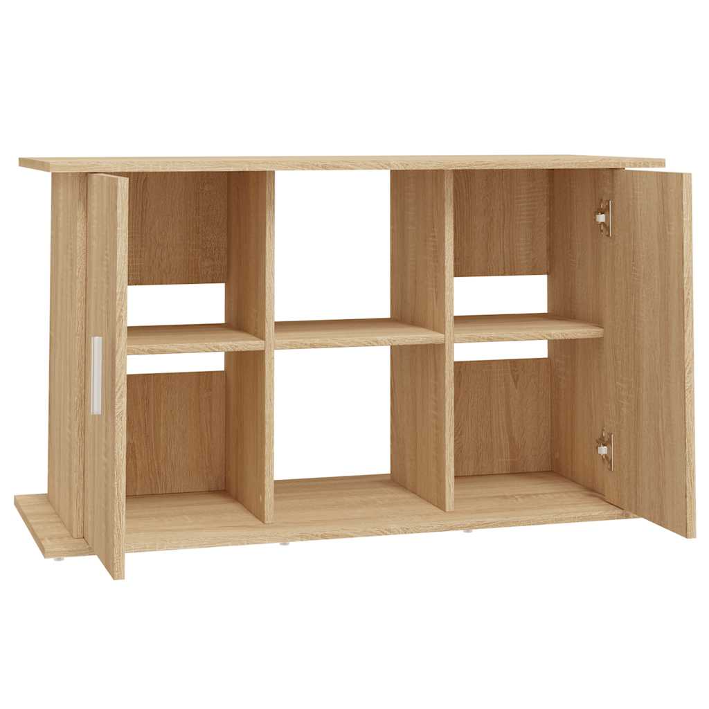 Stalak za akvarij Sonoma hrast 101x41x58 cm Konstruirano drvo