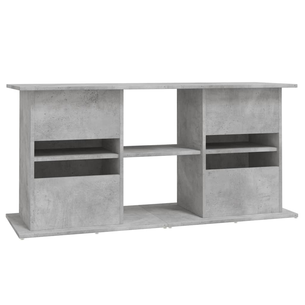Stalak za akvarij Betonsko-sivi 121x41x58 cm Konstruirano drvo