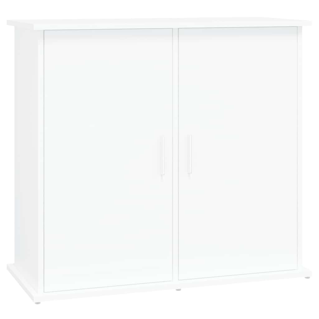 Stalak za akvarij bijeli 81 x 36 x 73 cm od konstruiranog drva