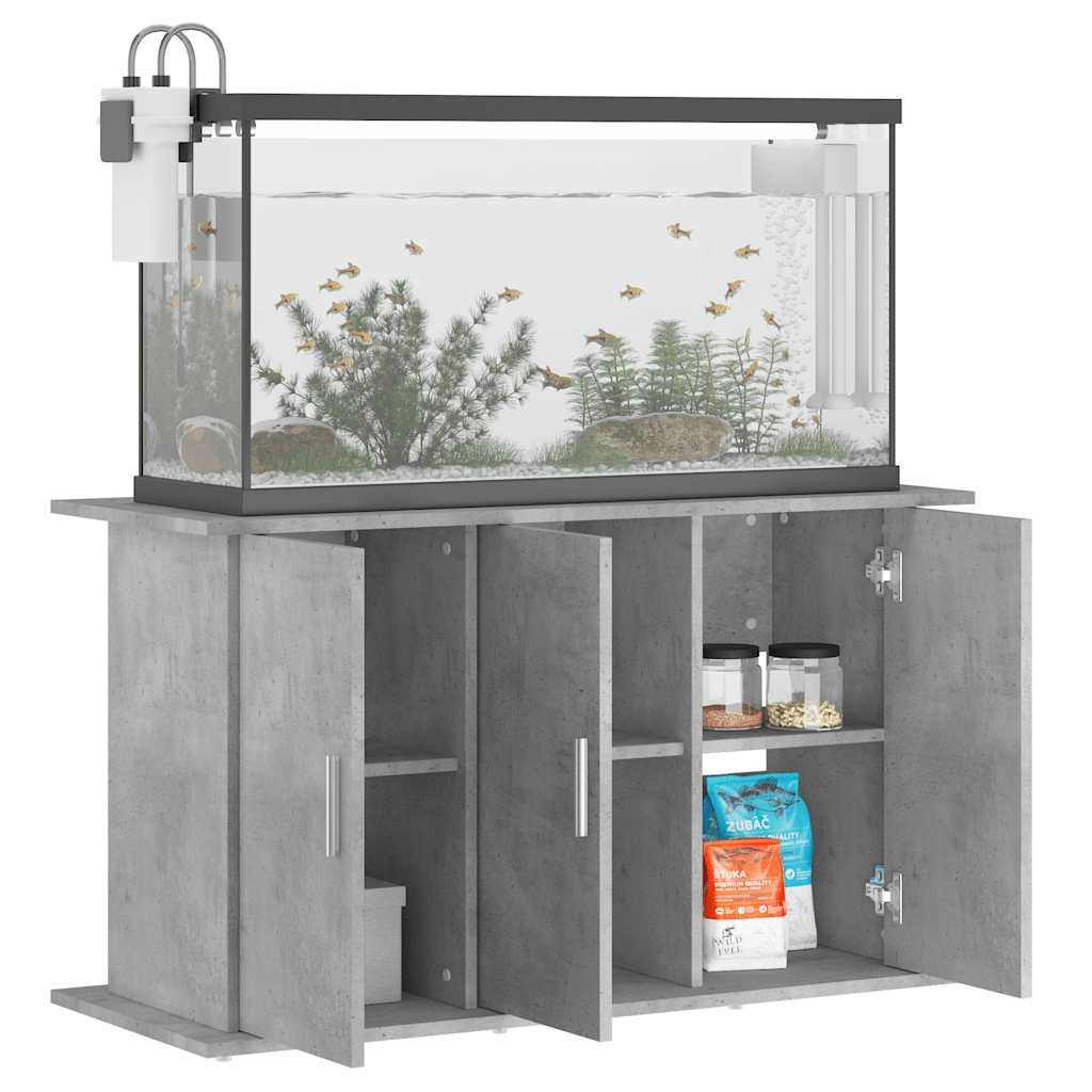 Stalak za akvarij Betonsko-sivi 101x41x58 cm Konstruirano drvo