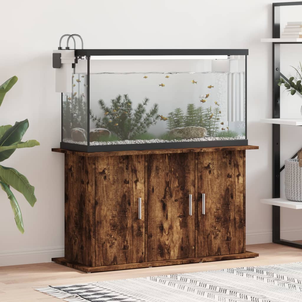 Stalak za akvarij boja hrasta 101x41x58 cm konstruirano drvo