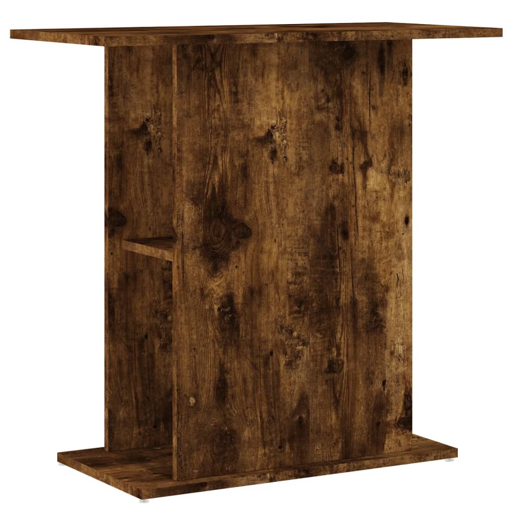 Stalak za akvarij boja hrasta 75x36x72,5 cm konstruirano drvo