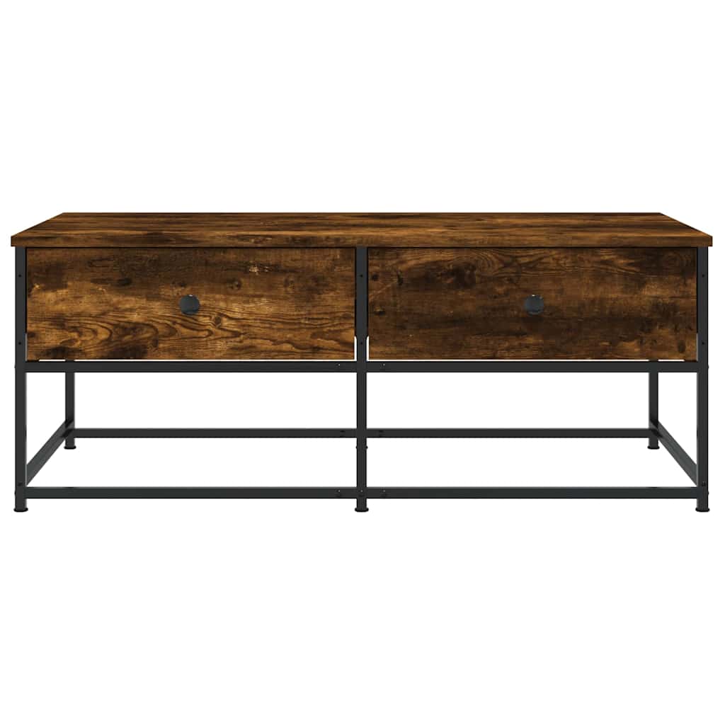 Stolić za kavu boja hrasta 100 x 51 x 40 cm konstruirano drvo