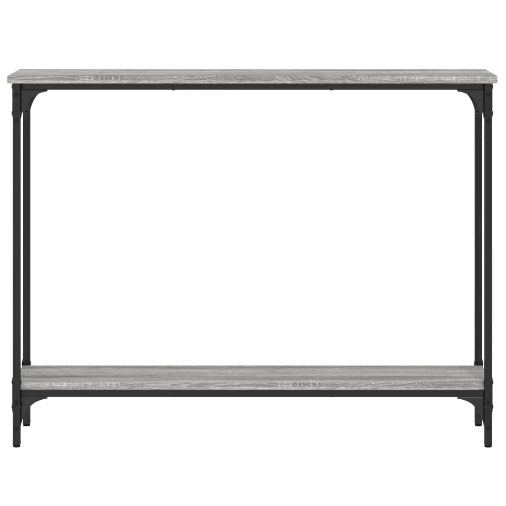 Konzolni stol boja hrasta 100 x 22,5 x 75 cm konstruirano drvo