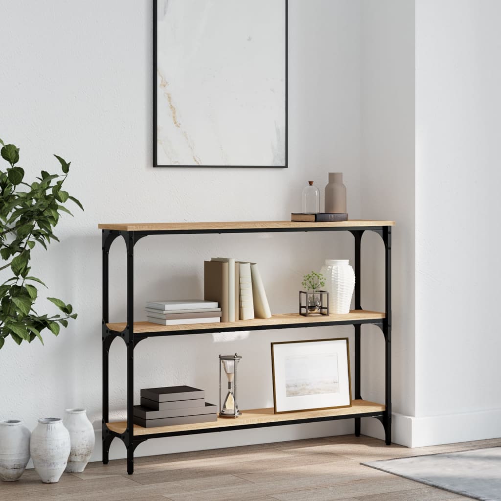 Konzolni stol 75 x 22,5 x 75 cm od konstruiranog drva