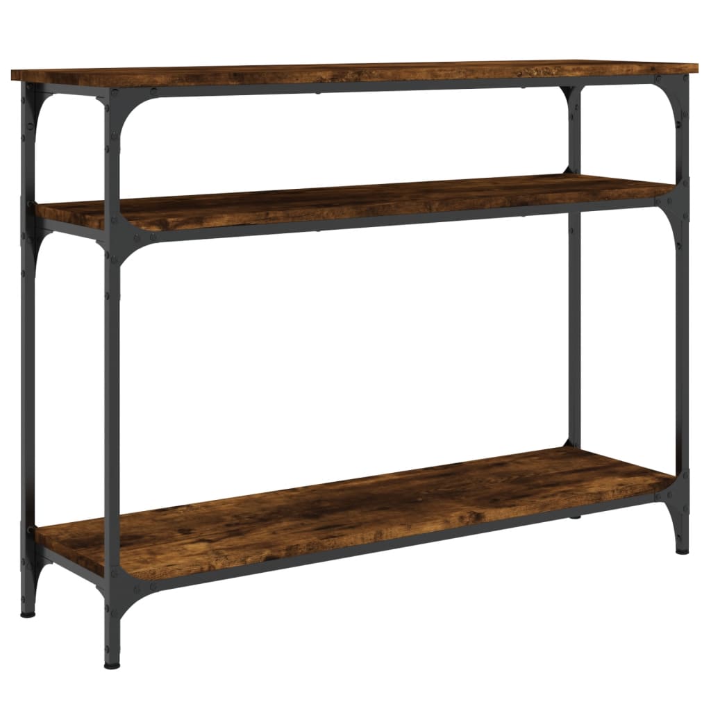 Konzolni stol boja hrasta 100x29x75 cm od konstruiranog drva