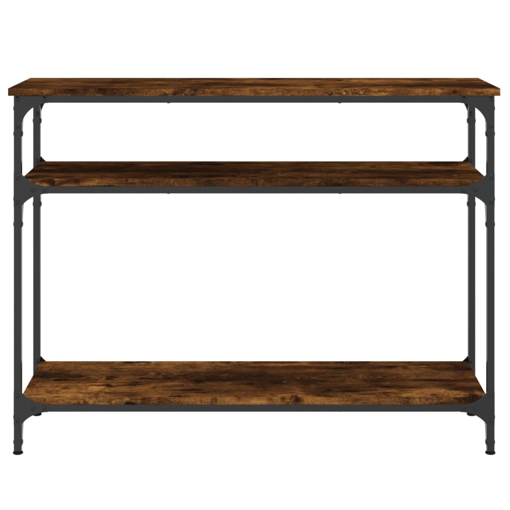 Konzolni stol boja hrasta 100x29x75 cm od konstruiranog drva