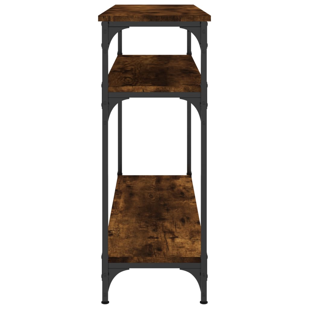 Konzolni stol boja hrasta 100x29x75 cm od konstruiranog drva