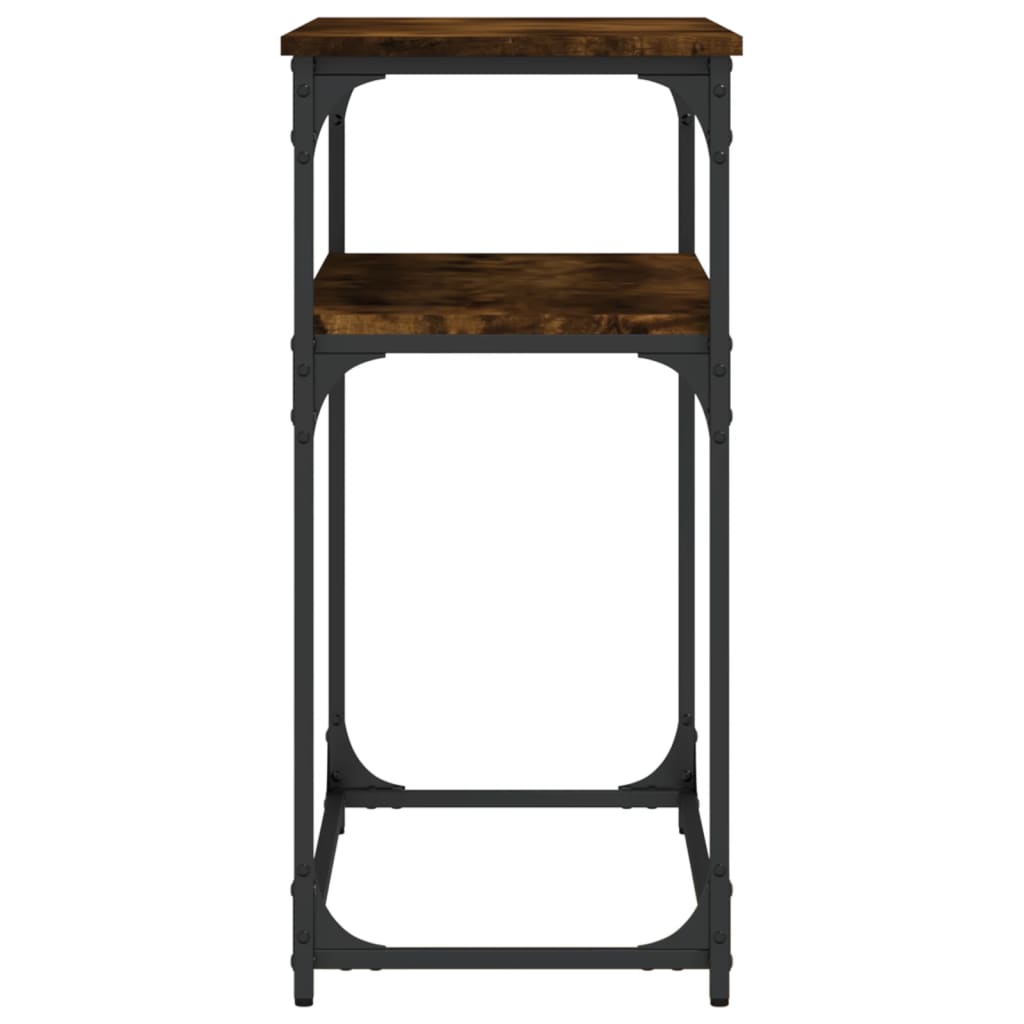 Konzolni stol boja hrasta 100 x 35,5 x 75 cm konstruirano drvo