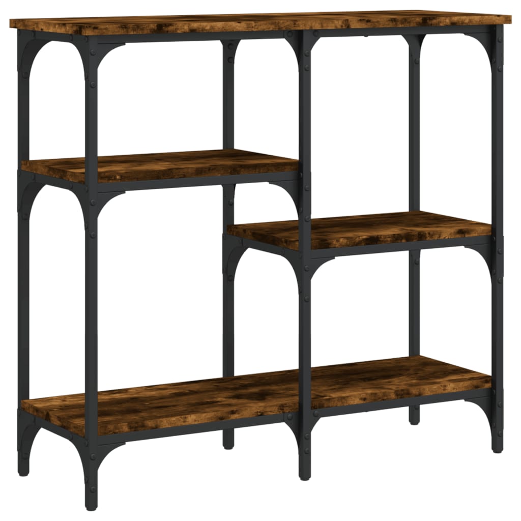 Konzolni stol boja hrasta 80 x 29 x 75 cm konstruirano drvo