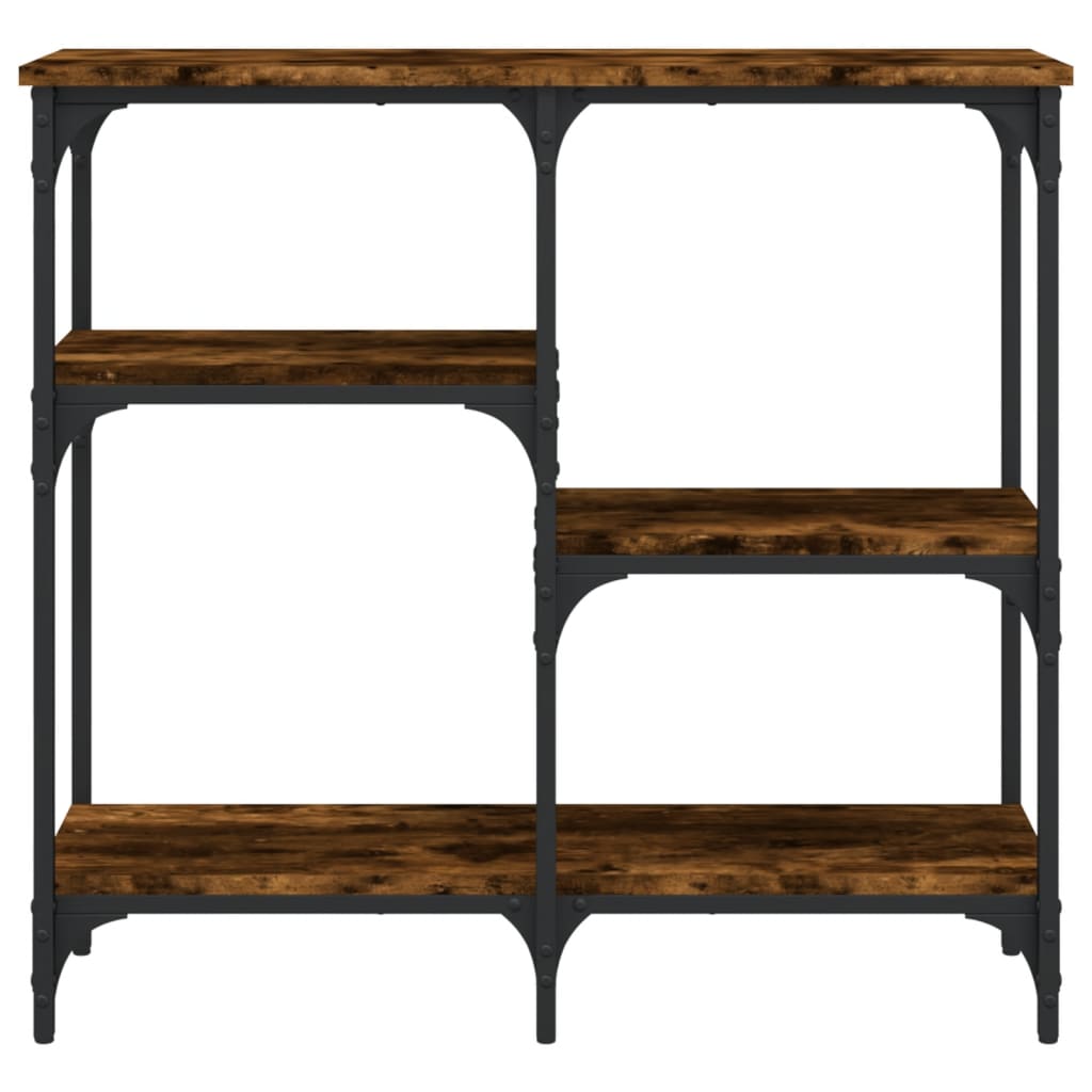 Konzolni stol boja hrasta 80 x 29 x 75 cm konstruirano drvo