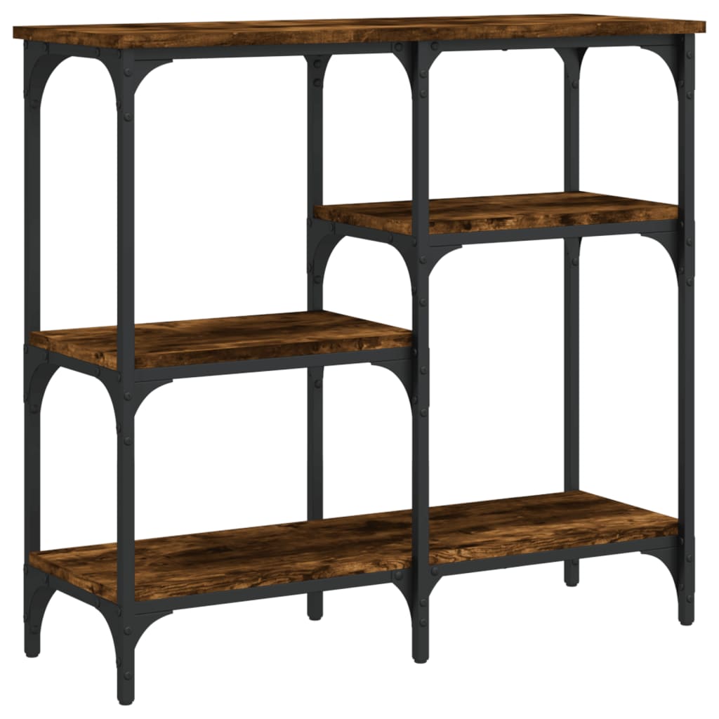 Konzolni stol boja hrasta 80 x 29 x 75 cm konstruirano drvo