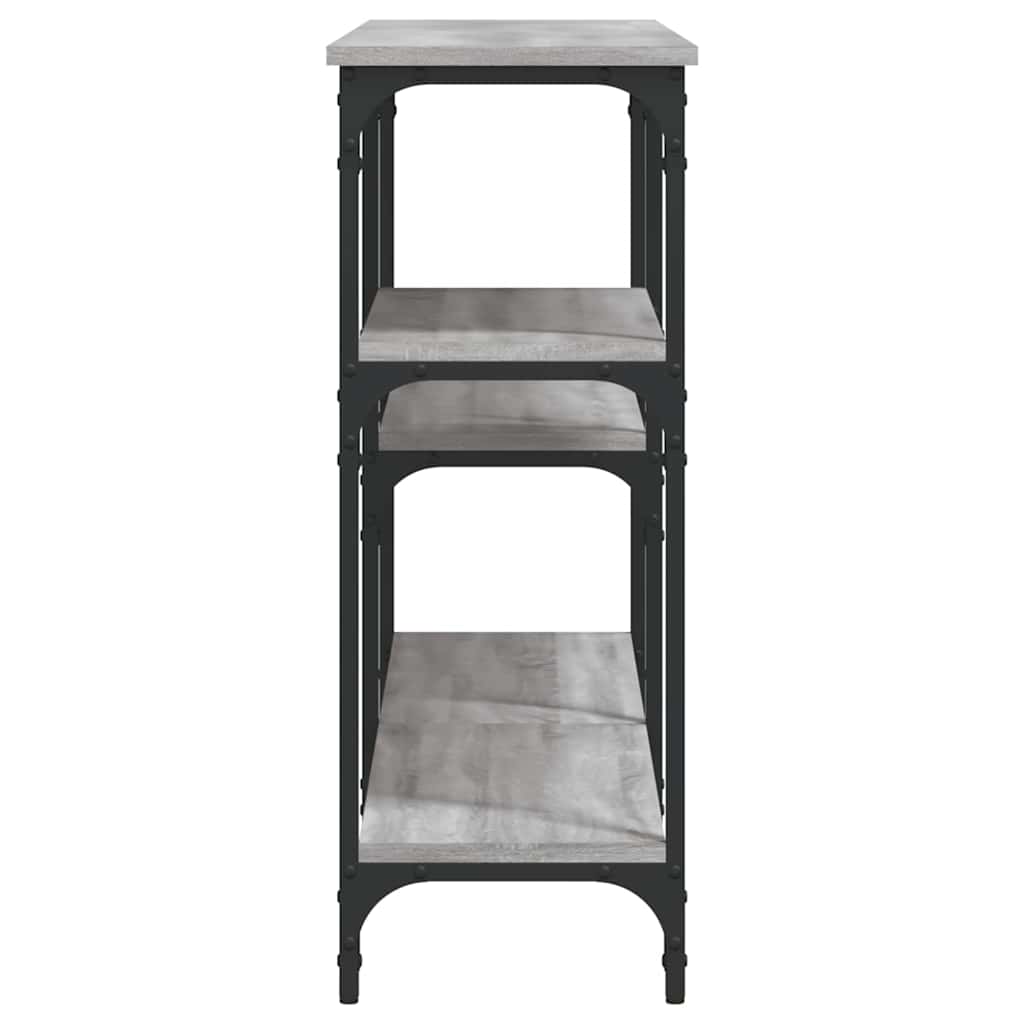 Konzolni stol boja hrasta sonome 160x29x75 cm konstruirano drvo