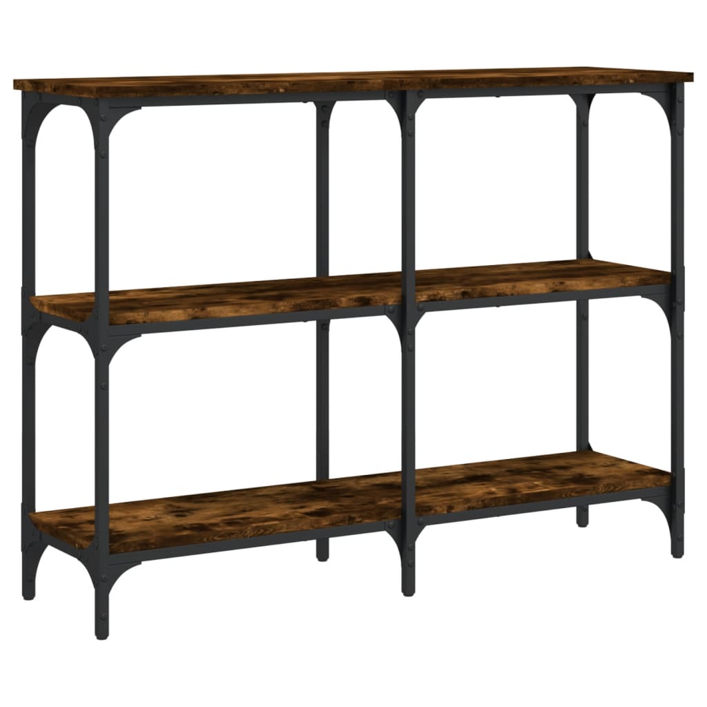 Konzolni stol boja hrasta 100x29x75 cm od konstruiranog drva