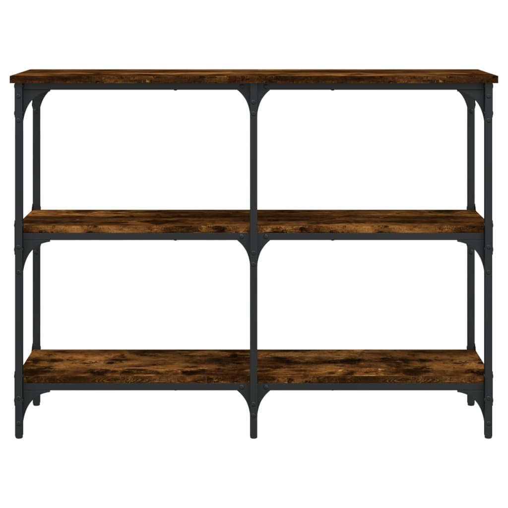 Konzolni stol boja hrasta 100x29x75 cm od konstruiranog drva