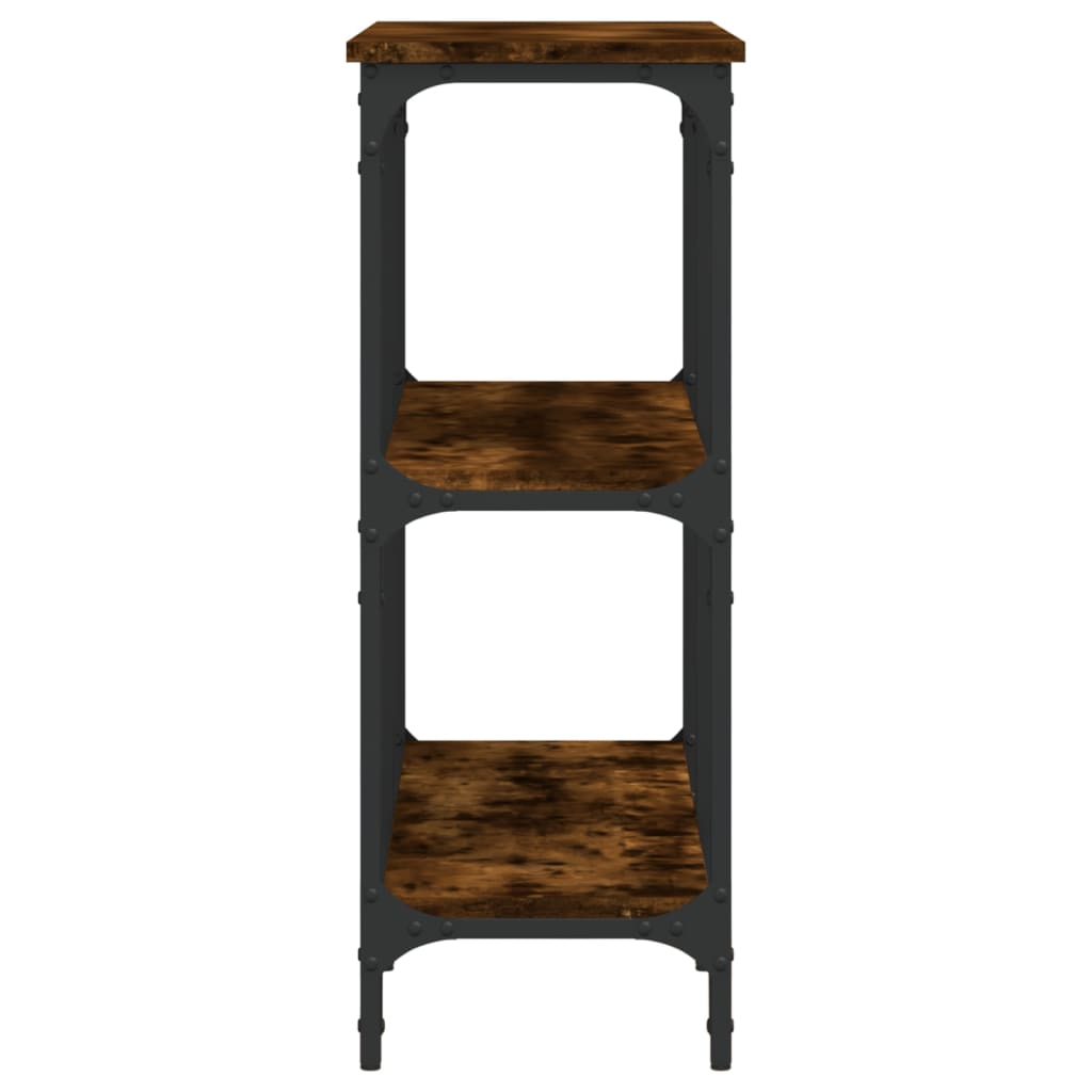 Konzolni stol boja hrasta 100x29x75 cm od konstruiranog drva
