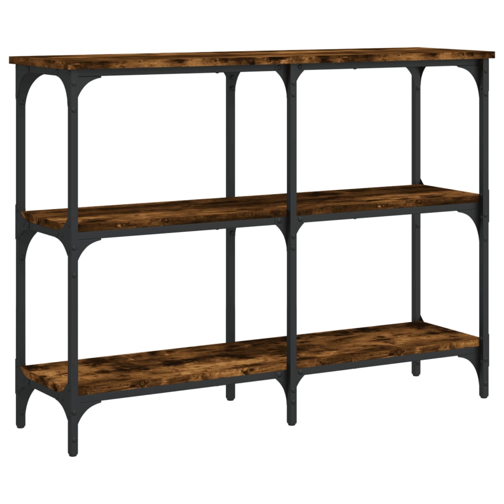 Konzolni stol boja hrasta 100x29x75 cm od konstruiranog drva