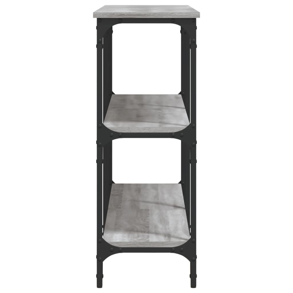 Konzolni stol boja hrasta sonome 150x29x75 cm konstruirano drvo