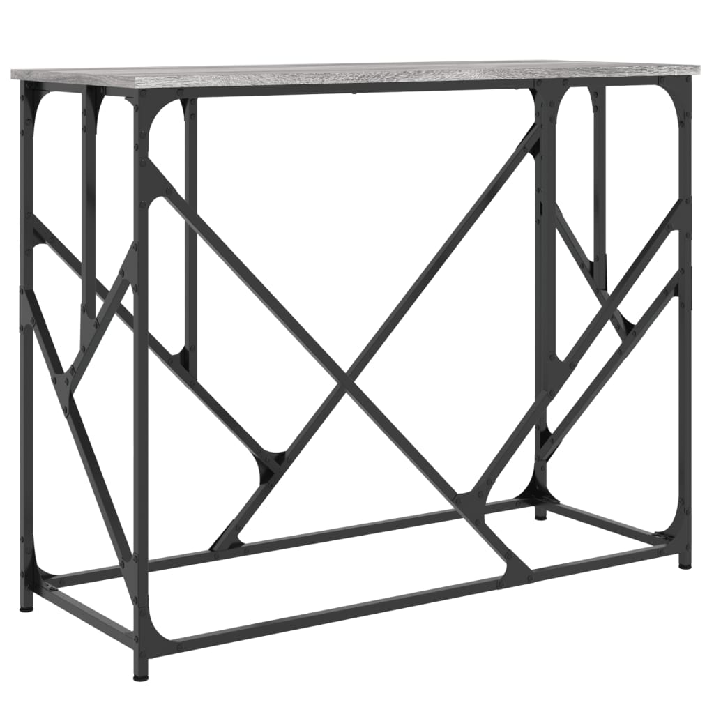 Konzolni stol boja hrasta sonome 100x40x80 cm konstruirano drvo