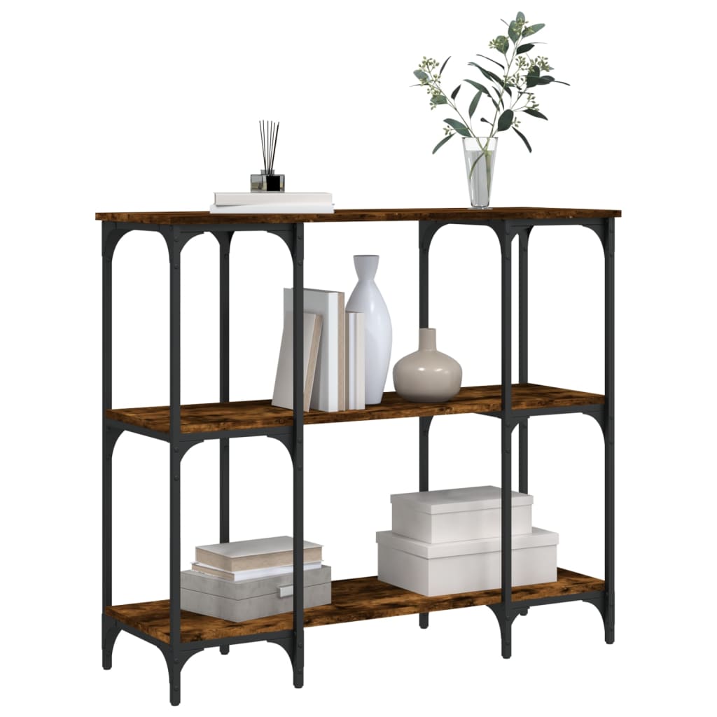 Konzolni stol boja hrasta 102x35x90 cm od konstruiranog drva
