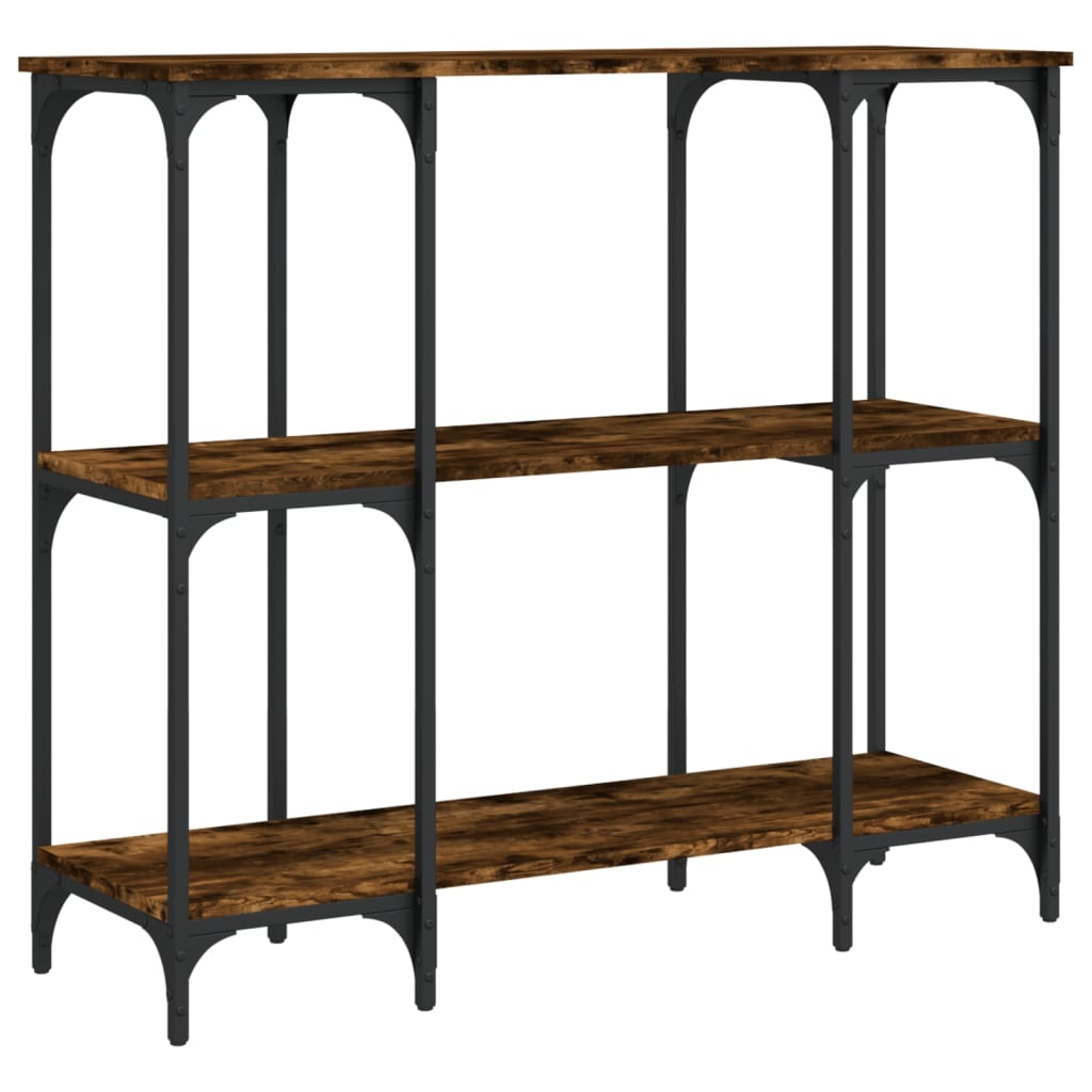 Konzolni stol boja hrasta 102x35x90 cm od konstruiranog drva