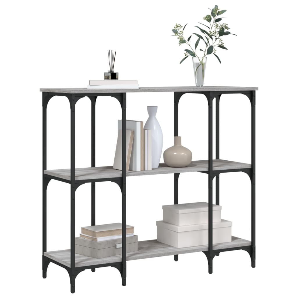 Konzolni stol boja hrasta sonome 102x35x90 cm konstruirano drvo