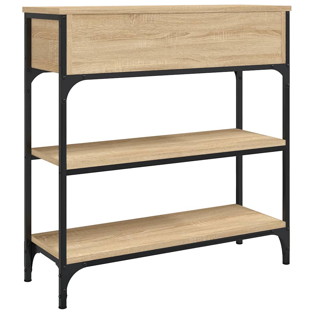 Konzolni stol boja hrasta sonome 72,5x25x75cm konstruirano drvo